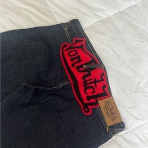 Von Dutch Black Jeans Classic Style